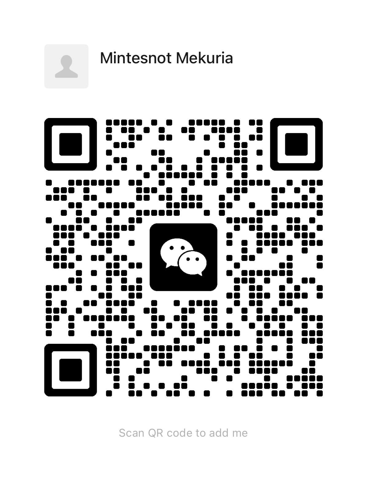 Scan this QR code to add our WeChat contact